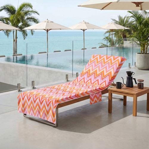 Microfibre beach chair cover - beach,
