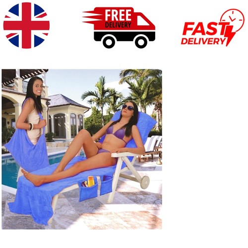 Sun lounger towel with - sun,
