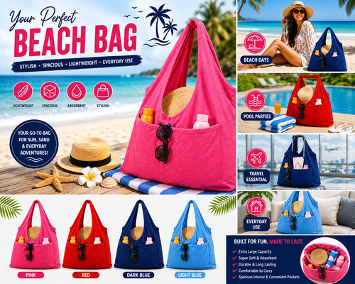 Beach towel buddy bag sun - beach,