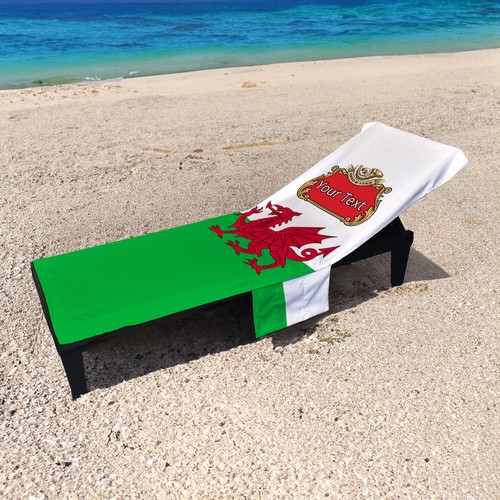 Personalised welsh flag design - personalised,