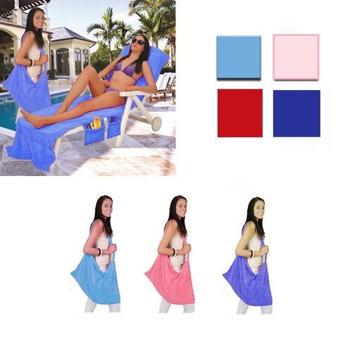 Beach towel buddy - buddy, pockets
