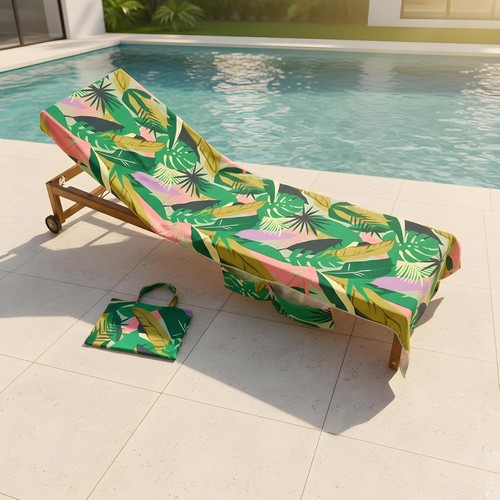 Beach towel with pockets - with,