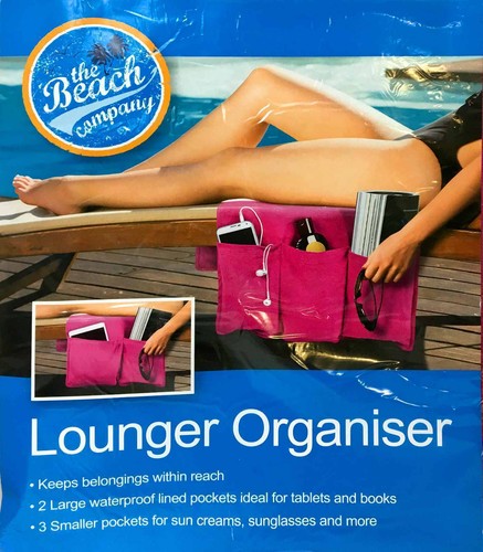 Sun lounger organiser - lounger, mate