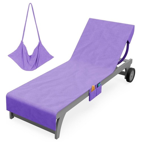 Sun lounger towel pockets - lounger, 4