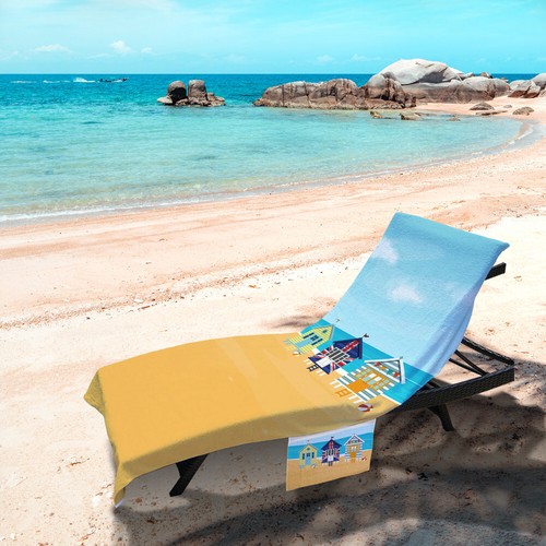 Beach hut scene design full - beach,